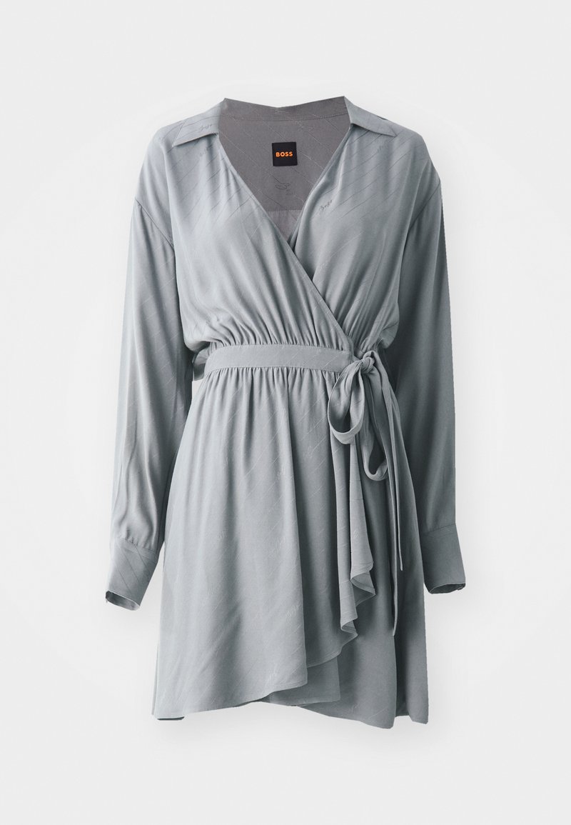 Boss Cocktailjurk grijs