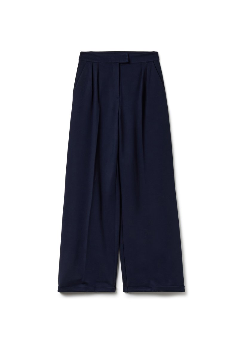 Stefanel Broek donkerblauw Stefanel Broek donkerblauw