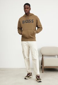 BOSS BASICHOOD - Felpa con cappuccio - open green