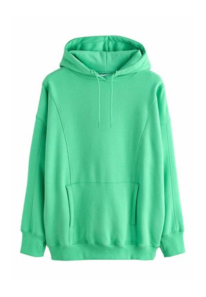 ACTIVE LONGLINE OVERHEAD - Sweat à capuche - fluro green