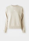 ESSENTIALS 3 STRIPES - Sweatshirt - alumina/white