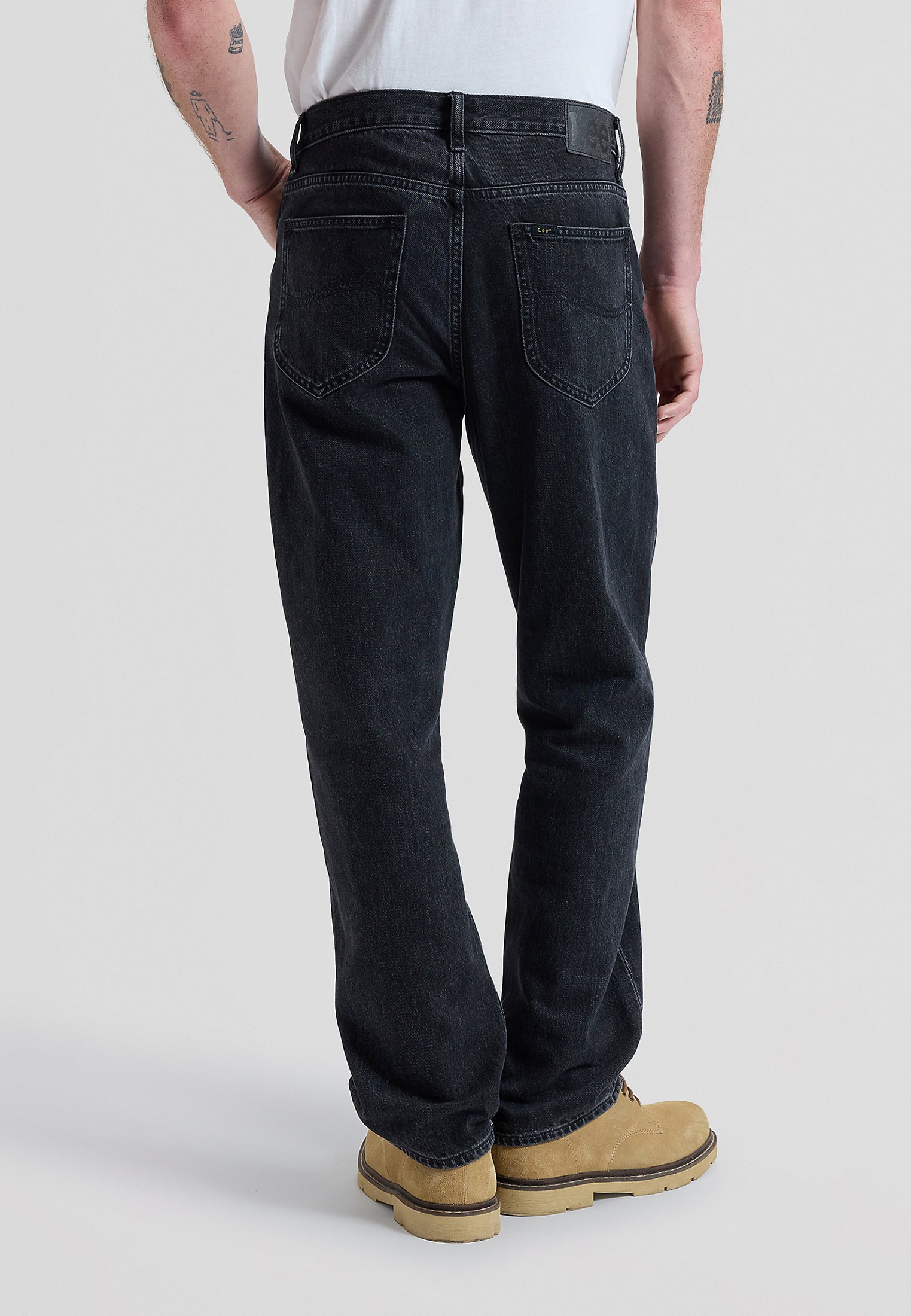 Lee HADEN - Relaxed fit jeans - cerberus/black denim - Zalando.ie