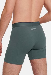 Sloggi LONG 4ER PACK EVER AIRY - Trunks - blau   grau