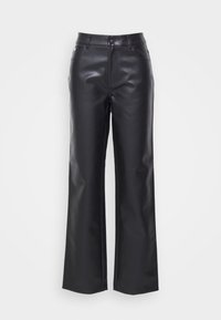 STRAIGHT PANTS - Pantaloni - black