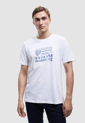 DOG PRINTED - Camiseta estampada - white