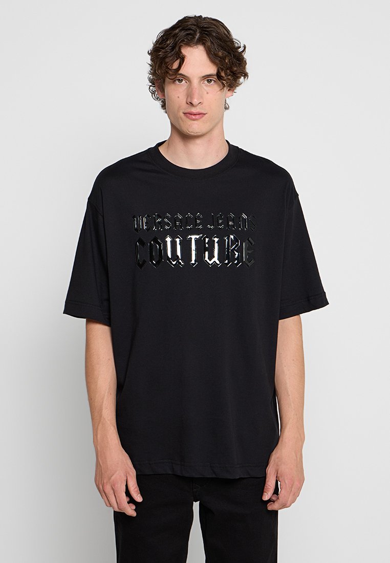Versace Jeans Couture T-shirt print zwart Versace Jeans Couture T-shirt print zwart
