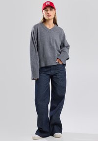 America Today KIONA - Jersey de punto - dark grey melange