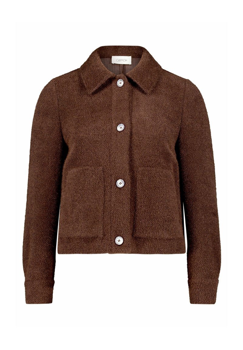 Cartoon CARTOON MIT AUFGESETZTEN TASCHEN CASUAL-JACKE - Strickjacke ...