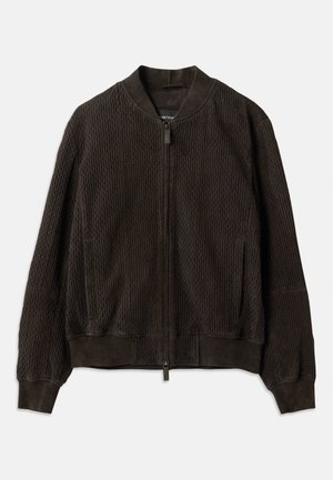 Emporio Armani BLOUSON JACKET - Blouson Bomber - meteorite