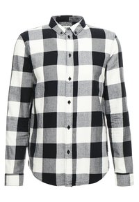 Button down-skjorte - black/white