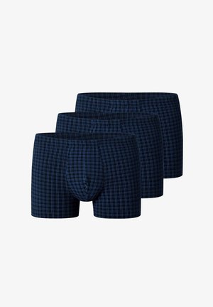 Schiesser CASUAL COTTON - 3ER PACK SHORT - Kurze Boxershorts - dunkelblau