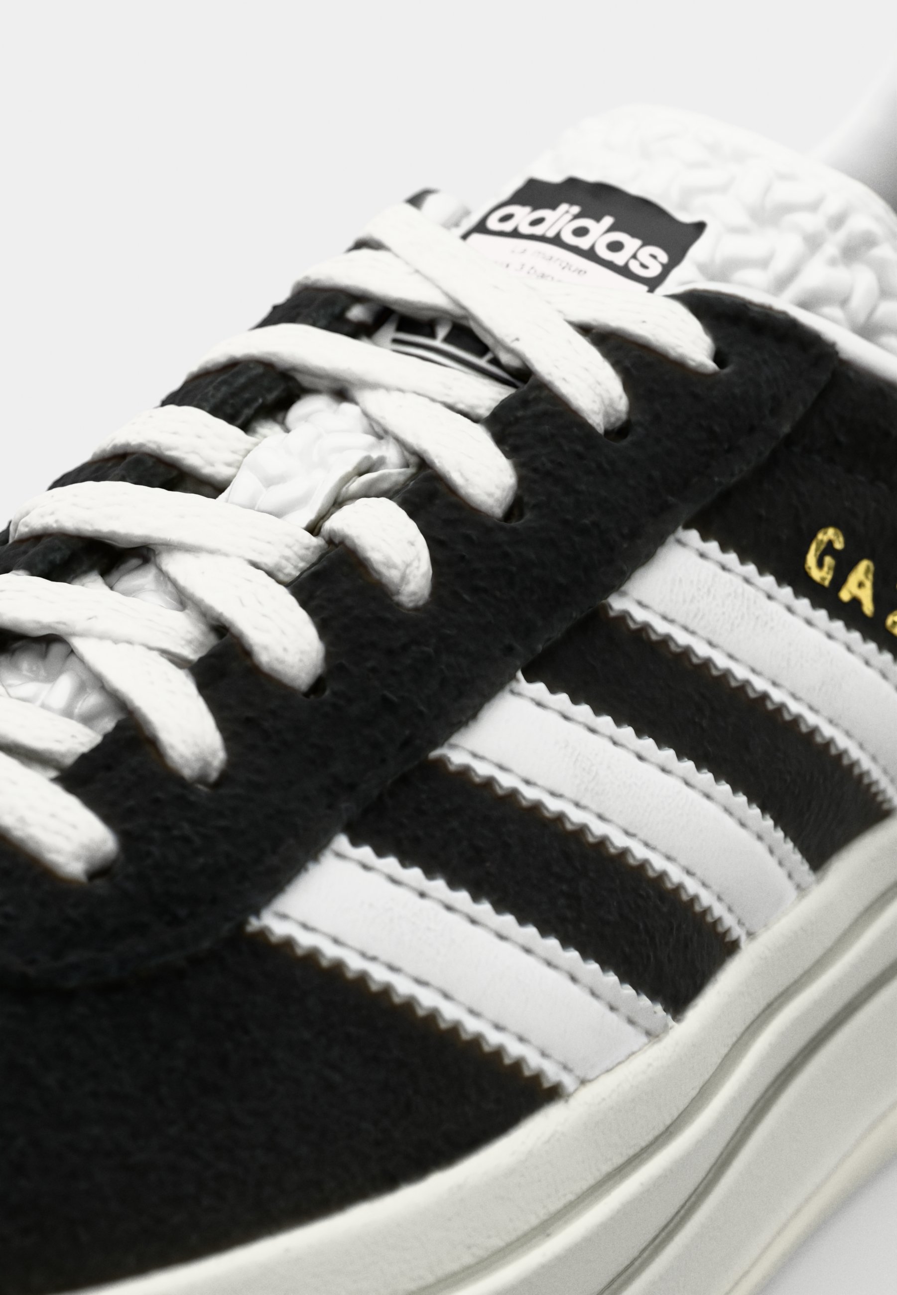 靴 Sadidas Originals Gazelle Bold adidas Originals GAZELLE BOLD - Sneakers low - core black