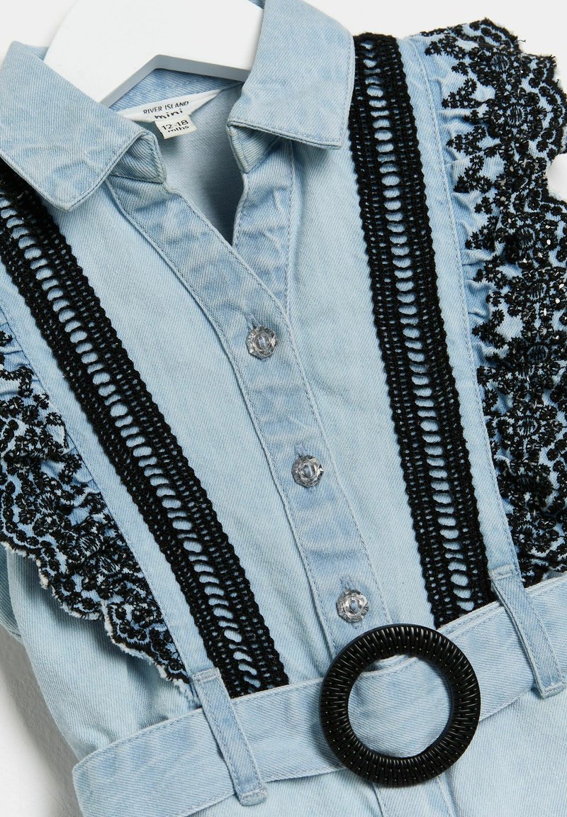 Kinder Jumpsuits & Playsuits | River Island Jumpsuit denim/blau - LH70472 Kinder Jumpsuits & Playsuits | River Island Jumpsuit denim/blau - LH70472