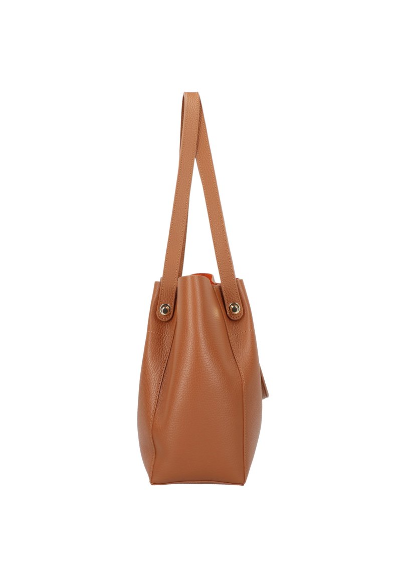 Sac à Main Lancaster Couleur Bronze - Occasion - Dimensions 30x25x11.5 Cm - Faux Cuir