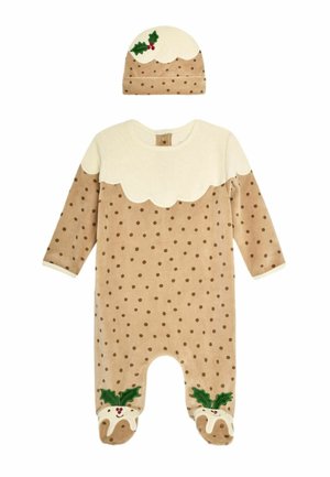 CHRISTMAS PUDDING ALL-IN-ONE SET  - REGULAR FIT - Pipo - brown