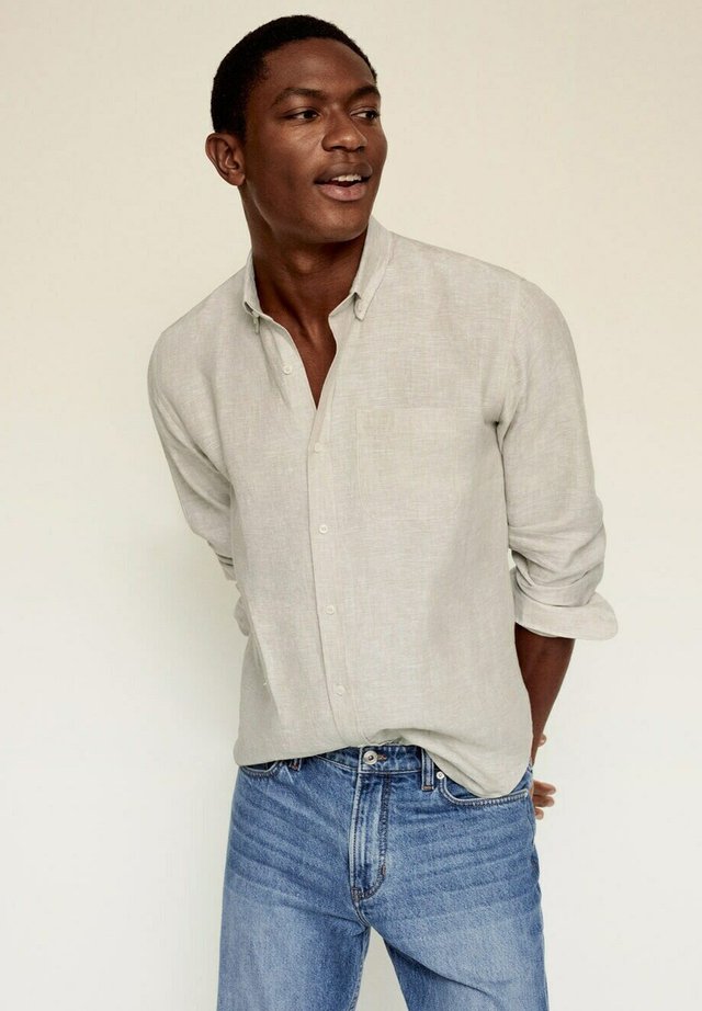 SLIM FIT - Overhemd - sandfarben