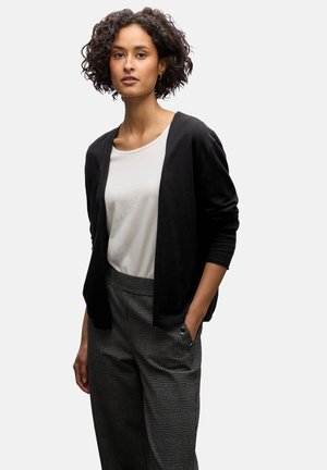 OFFENER - Cardigan - schwarz