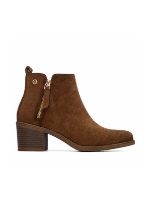 XTI, BOTIN DE MUJER CON TACÓN - Botines bajos - camel