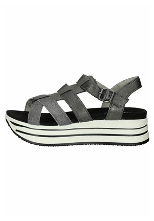 Wedge sandals - cabone