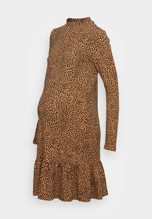 MLFAITH DRESS - Jerseykleid - tobacco brown