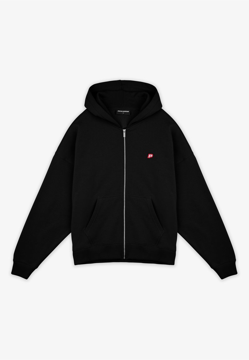 Pegador Sweater met rits zwart