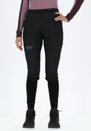 Swedemount THERMAL INSULATION LONG SHORTS - Shortsit - black charcoal