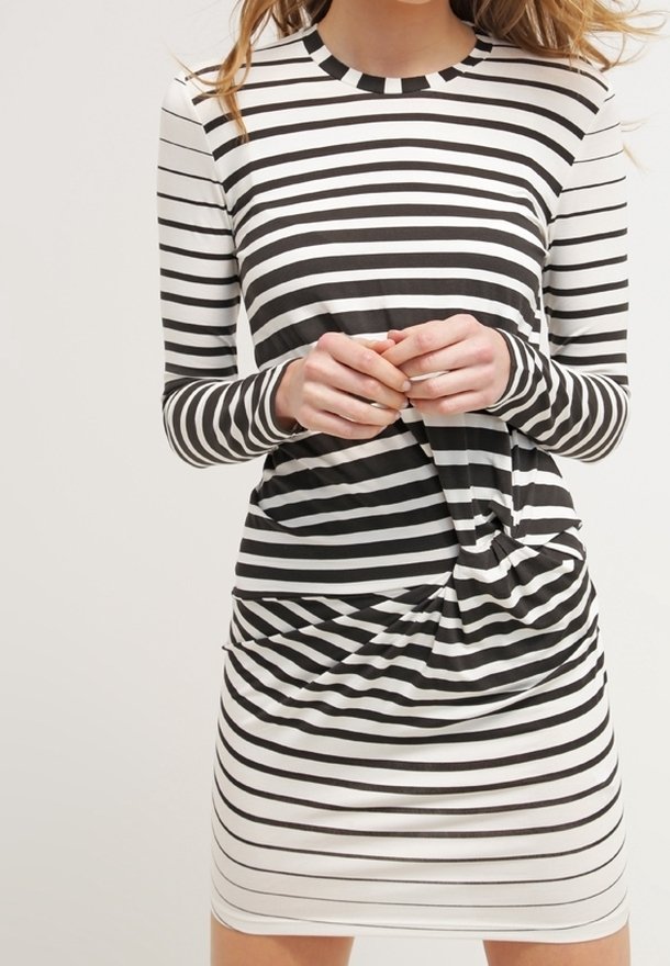 Topshop Jersey dress - grey - (Pre-owned) - Zalando.ie