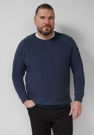 PULLOVER - Strickpullover - dunkelblau