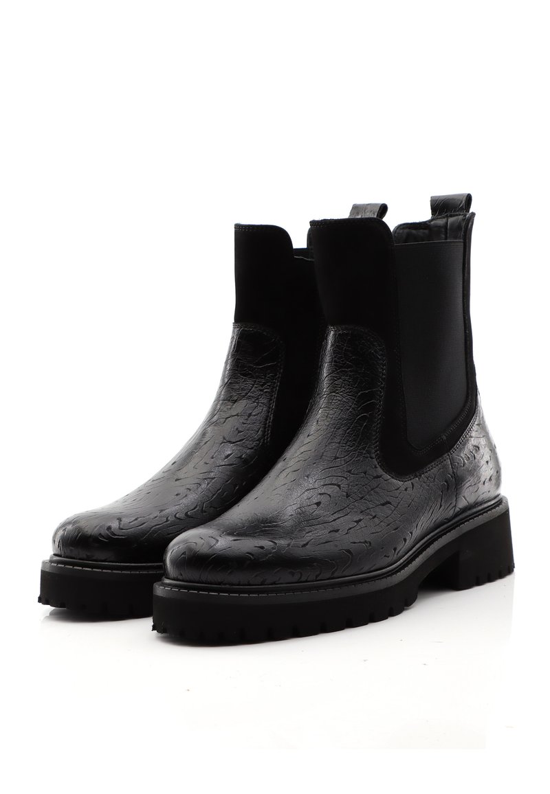 Donna Carolina CITY GLAM Plateaustiefelette black/schwarz