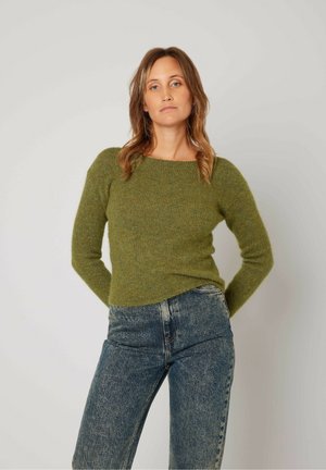 American Vintage EAST - Strickpullover - kiwi chine