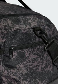 adidas Performance TRAINING DEFENDER GRAPHIC DUFFLE MEDIUM - Bolsa de deporte - black/beige