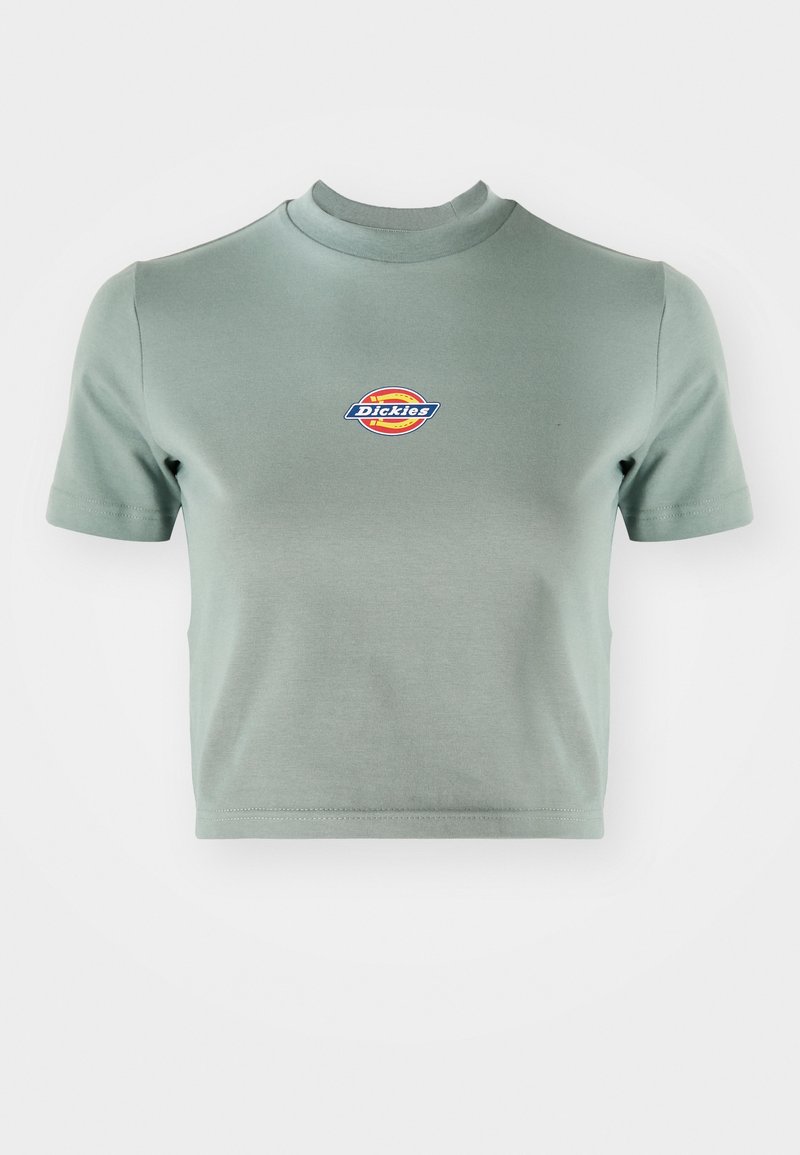 Dickies T-shirt print donkergroen