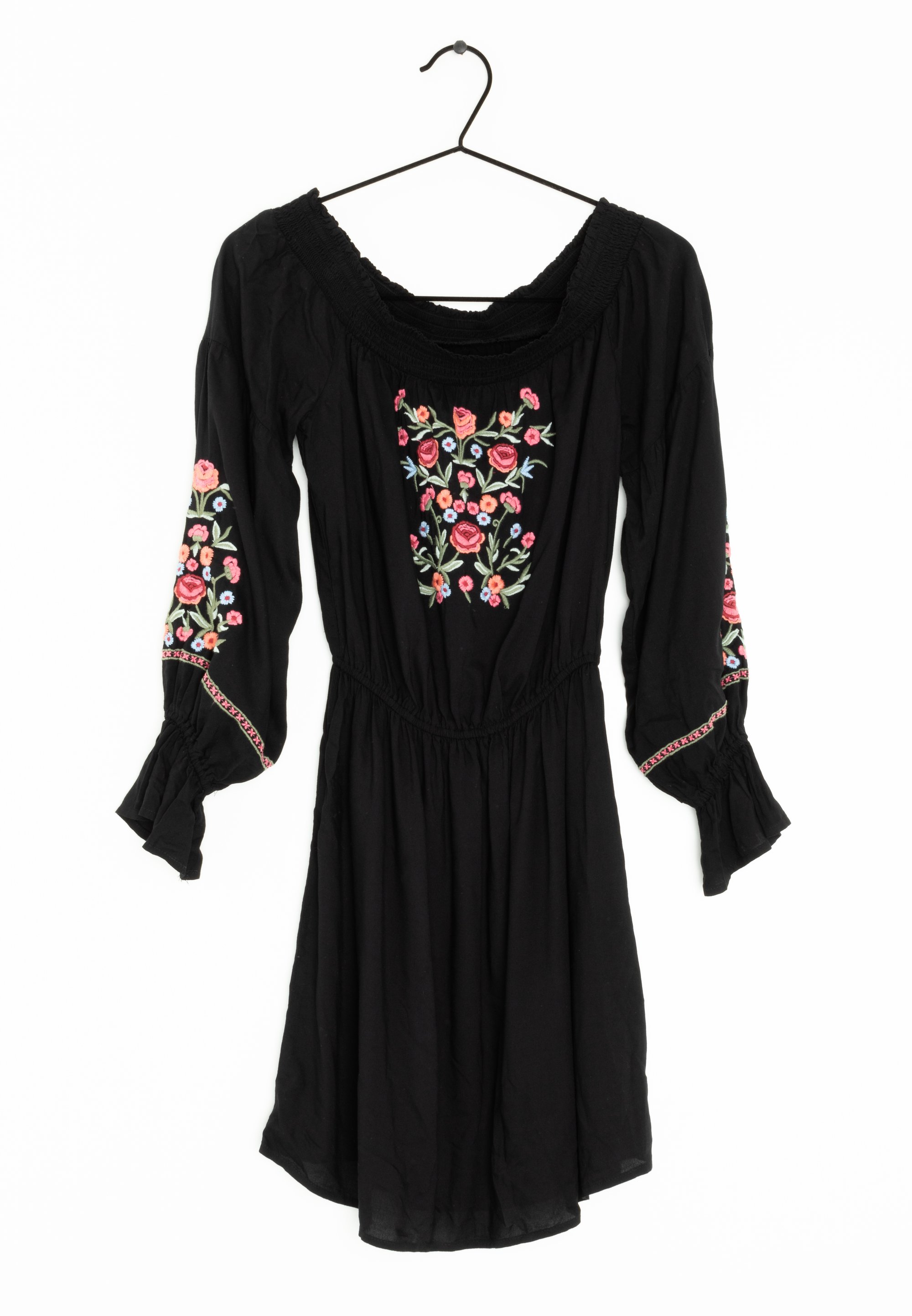 Hollister Co. Day dress - black - (Pre-owned) - Zalando.ie