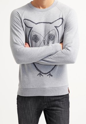 Collegepaita - mottled grey