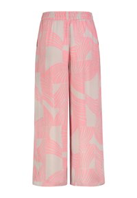 Sublevel WEITE PALAZZO MIT ALLOVERPRINT - Trousers - rosa