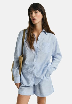 GANT TONAL STRIPED - Skjortebluse - fresh blue