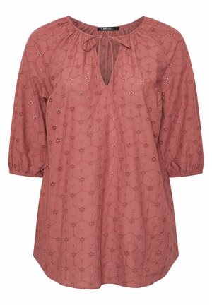 Yours Clothing Tunic - burnt orange