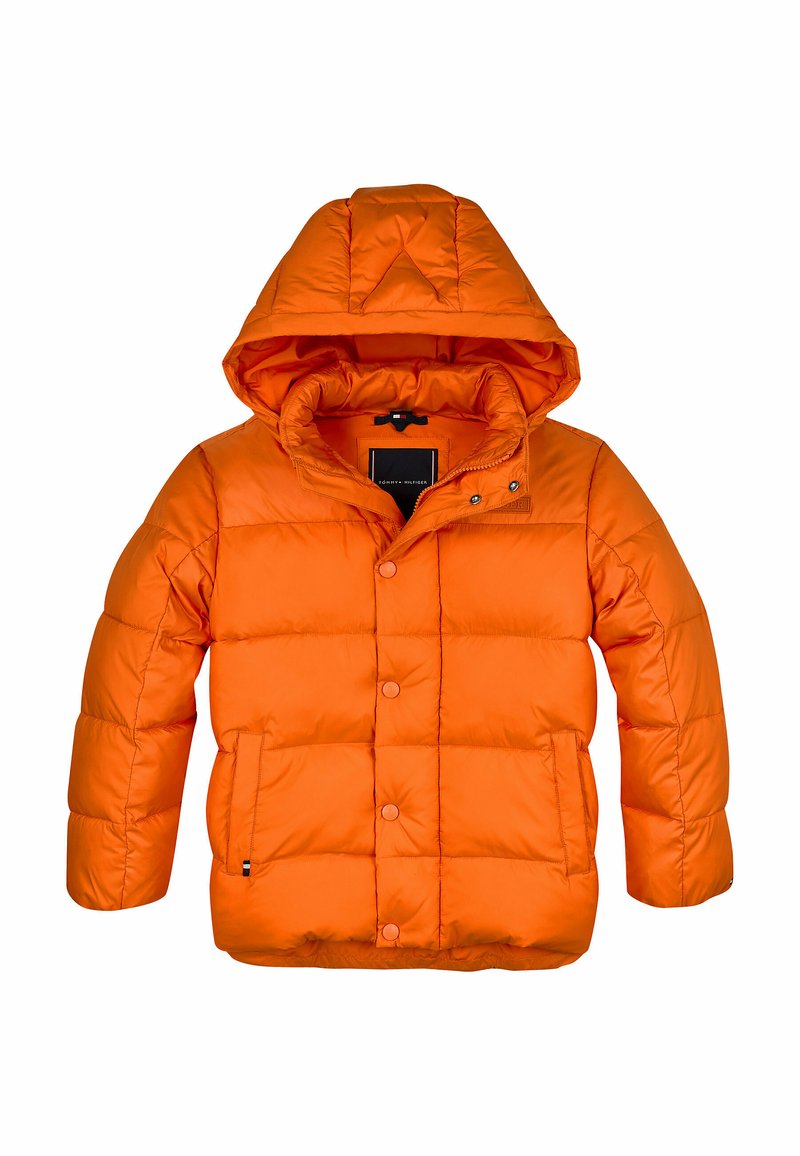 Kapuze Tommy Hilfiger Jacke Orange Damen Kapuze Tommy Hilfiger