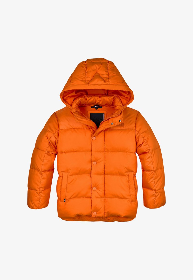 Kapuze Tommy Hilfiger Jacke Orange Damen Kapuze Tommy Hilfiger