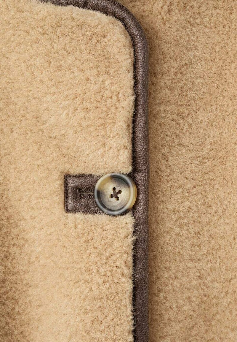 Mango Kids KID Giacca in pile brown/marrone