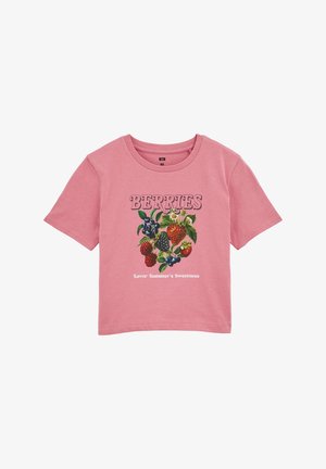 Majica kratkih rukava s printom - light pink