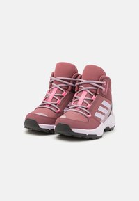 Adidas Terrex AX4R MID UNISEX - Fjellsko - quiet crimson/silver dawn/pink fusion