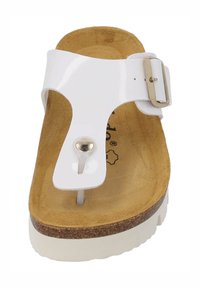 Palado KOS LACK - Sandaler m/ tåsplit - weiß lack