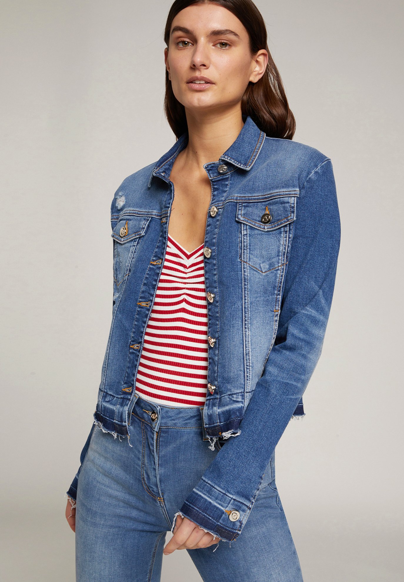 Motivi Giacca di jeans - blu - Zalando.it