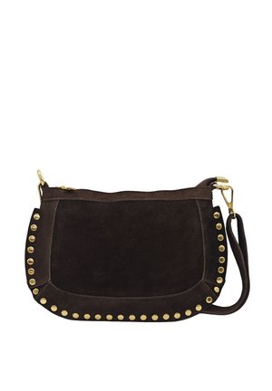 CLOUTÉ - Sac bandoulière - choco