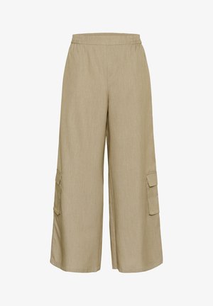 Kaffe, KARAVNA WITH ELASTIC WAIST - Kapsáče - silver mink melange