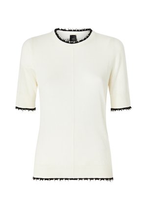 Pinko, 107329-A3IQ NICOSIA SWEATER - T-shirt con stampa - creamy-white