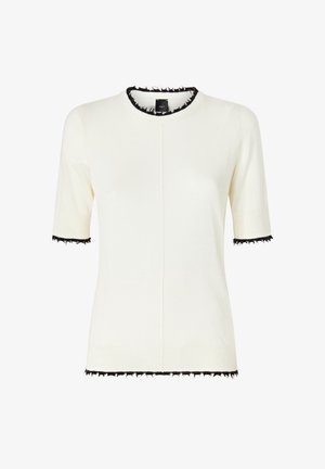 Pinko, 107329-A3IQ NICOSIA SWEATER - Camiseta estampada - creamy-white