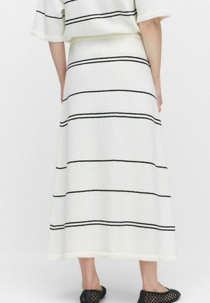 GIA KNITTED - A-line skirt - stripe