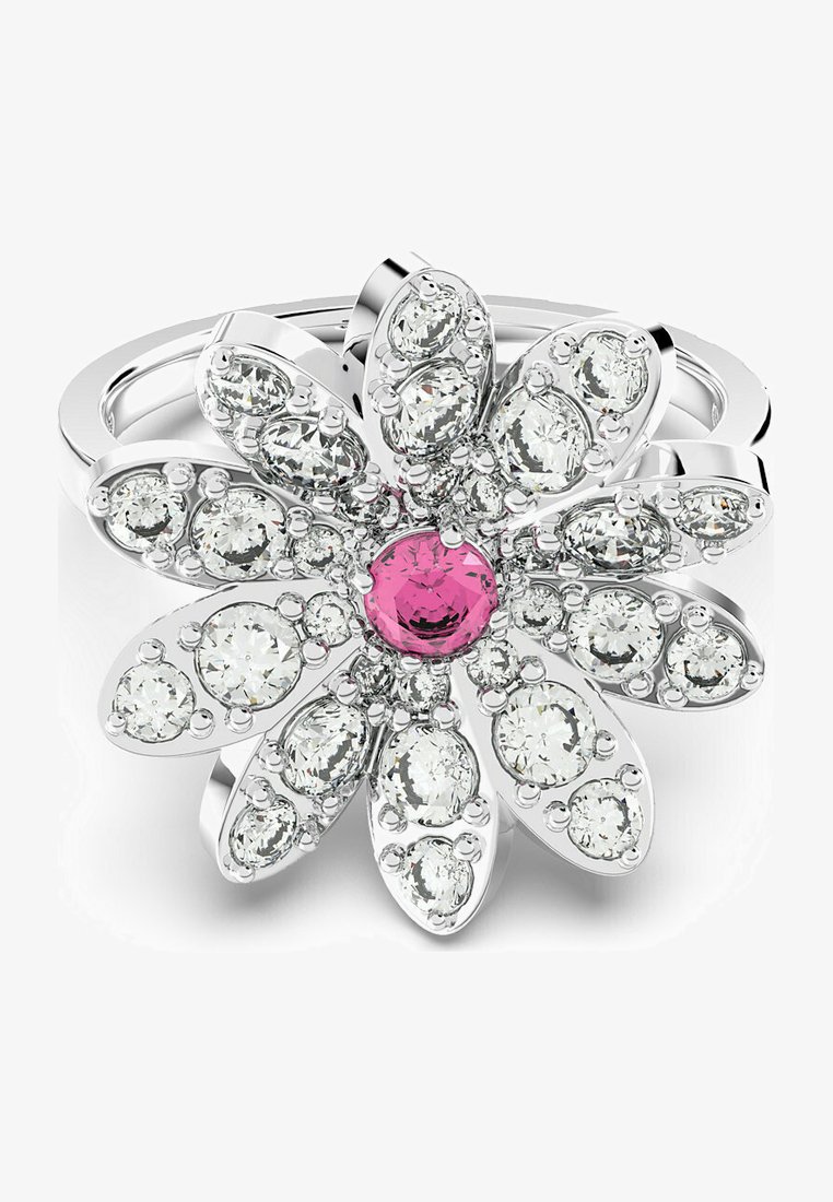 Swarovski ETERNAL FLOWER MOTIF MIXED - Prstan - weiß